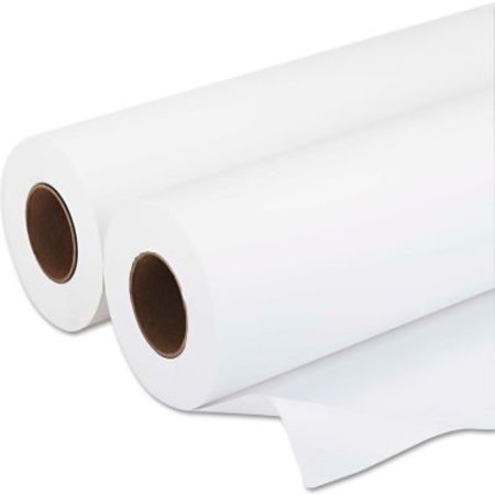 PM CO Amerigo Wide-Format Inkjet Paper 0, 24in x 500', White, 2/Carton 9124